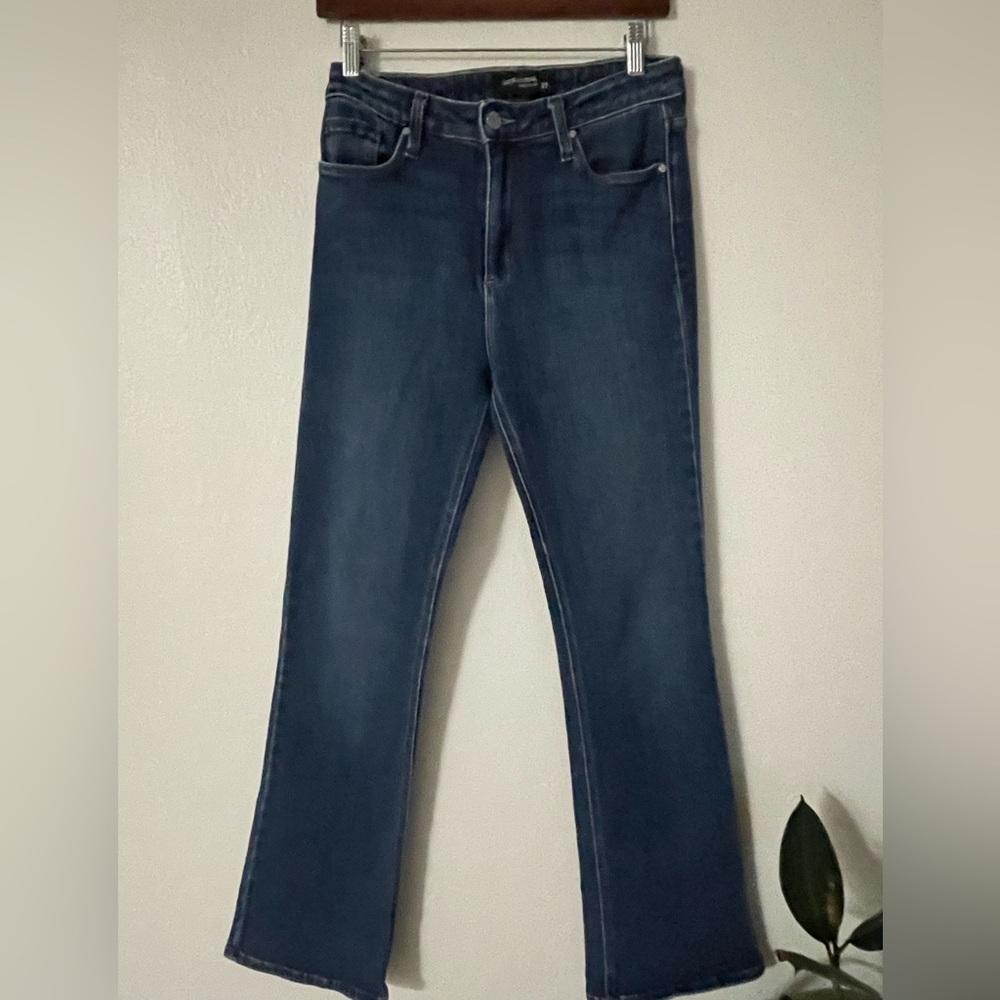 Just black denim size 27 high waist flare bottom